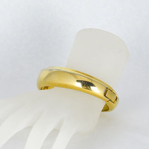Vintage Designer Napier Gold Bangle Bracelet